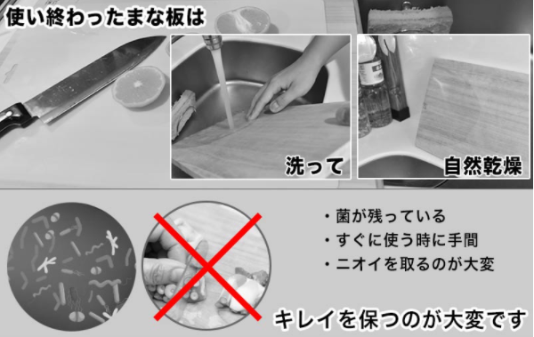 【キッチンのまな板:99.9%除菌】専用まな板付き『UV除菌&送風乾燥スタンド』をご紹介!!